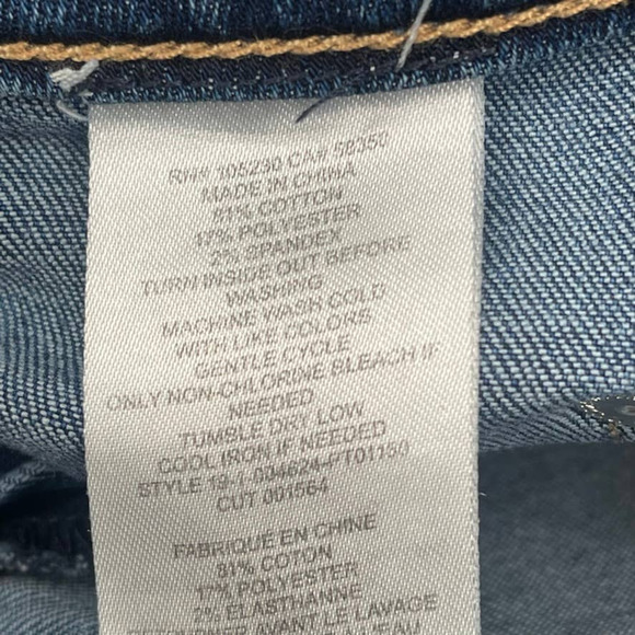 CURRENT/ELLIOTT Jeans Crop High Waisted - Size 28 - Picture 6 of 11